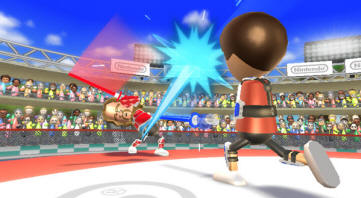 Wii Sports Resort Fencing
